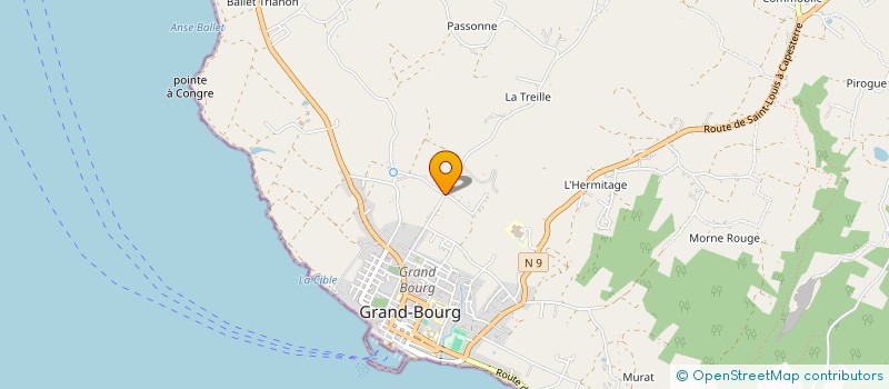 localisation de l'entreprise MONSIEUR GAETAN TURLEPIN  GRAND-BOURG