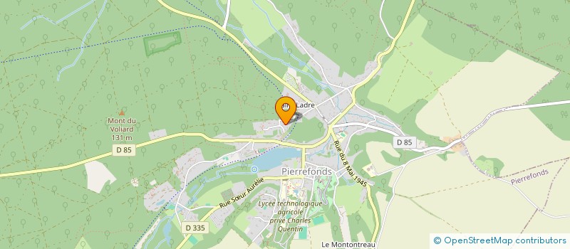 localisation de l'entreprise MONSIEUR GAETAN URLACHER  PIERREFONDS