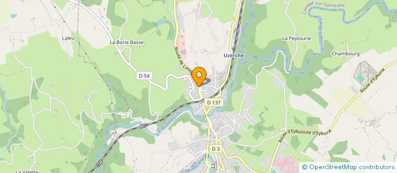 localisation de l'entreprise MONSIEUR GAETAN VANDENBOSSCHE à UZERCHE