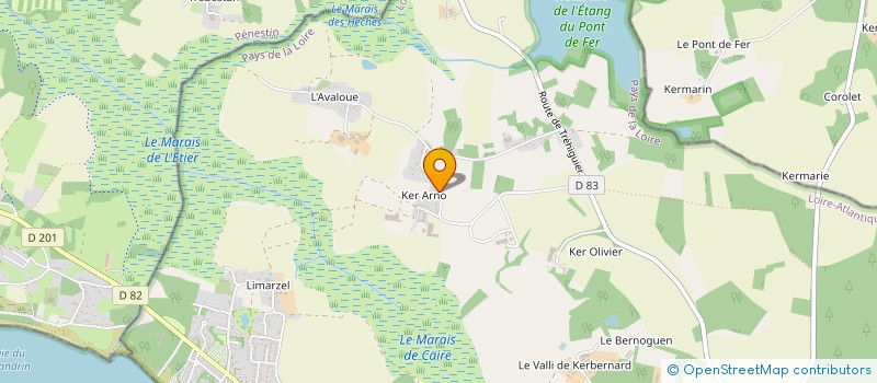 localisation de l'entreprise MONSIEUR GAETAN VASSELIN  ASSERAC