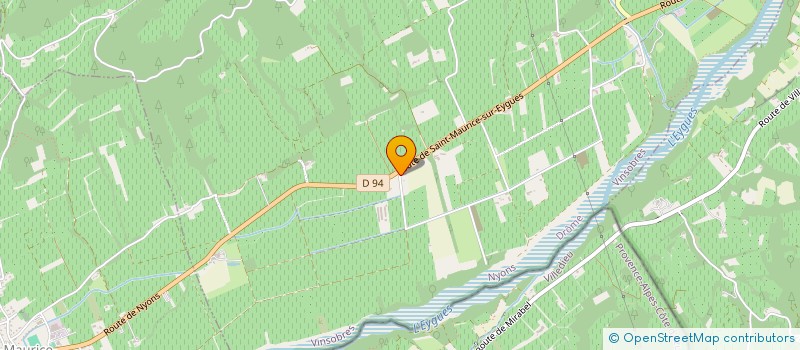 localisation de l'entreprise MONSIEUR GAETAN VAVASSEUR  VINSOBRES