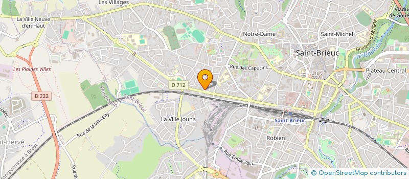 localisation de l'entreprise MONSIEUR GAETAN VERGOZ à SAINT-BRIEUC