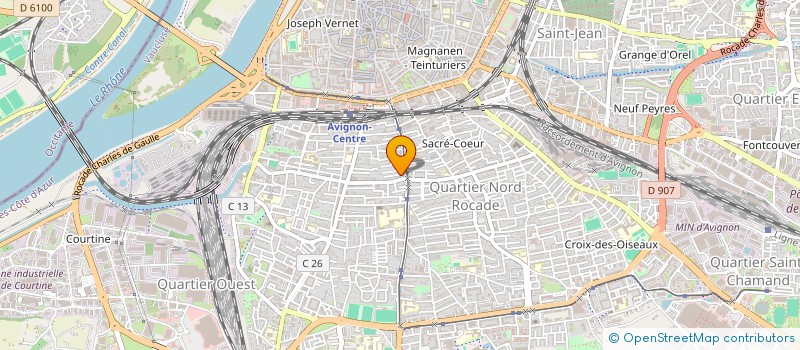 localisation de l'entreprise MONSIEUR GAETAN VERNIER  AVIGNON