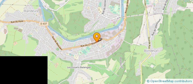 localisation de l'entreprise MONSIEUR GAETAN VUILLEMIN à MATHAY