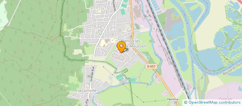 localisation de l'entreprise MONSIEUR GAETAN WEYER  JEZAINVILLE