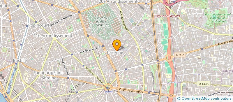 localisation de l'entreprise MONSIEUR GAETAN ZAMPAGLIONE  PARIS