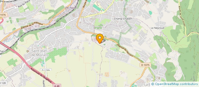 localisation de l'entreprise MONSIEUR GAETAN ZANOLETTI  SAINT-CASSIEN