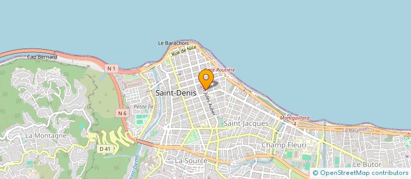 localisation de l'entreprise MONSIEUR GAETAN ZIBEL à SAINT-DENIS
