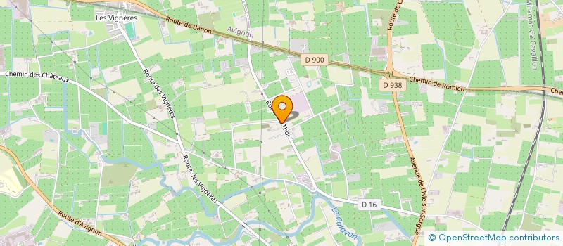 localisation de l'entreprise MONSIEUR GAETANO MOSCATI  CAVAILLON