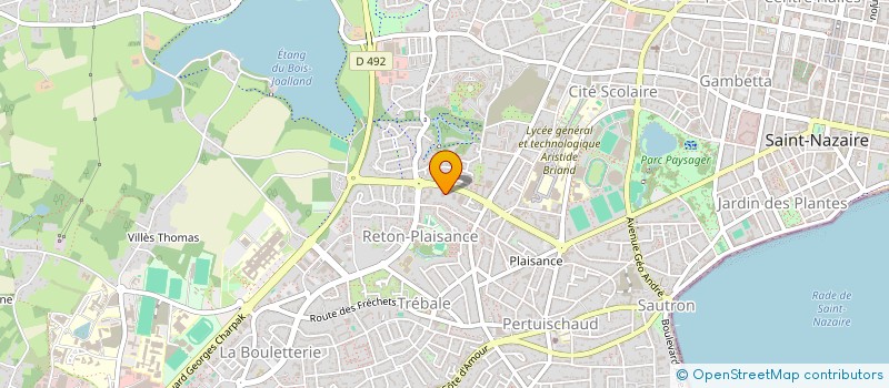 localisation de l'entreprise MONSIEUR GAETANO SANTAGATI  SAINT-NAZAIRE