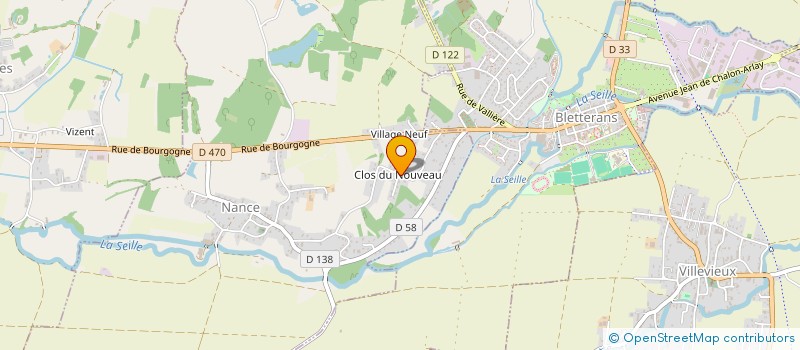 localisation de l'entreprise MONSIEUR GAETHAN DEMPTOS  NANCE