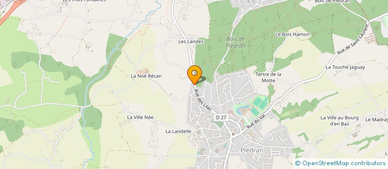 localisation de l'entreprise MONSIEUR GAETHAN MORVAN à PLEDRAN