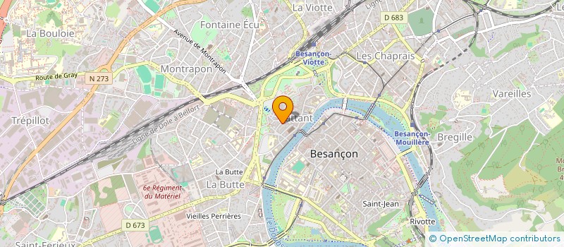 localisation de l'entreprise MONSIEUR GAFOUR BARA à BESANCON