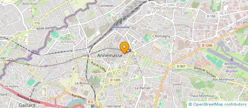 localisation de l'entreprise MONSIEUR GAFURR BYTYCI  ANNEMASSE