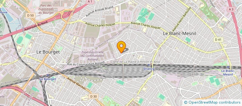 localisation de l'entreprise MONSIEUR GAGANDEEP SINGH à DRANCY