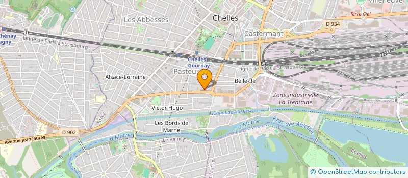 localisation de l'entreprise MONSIEUR GAGENDRAN SATKUNANATHAN  CHELLES