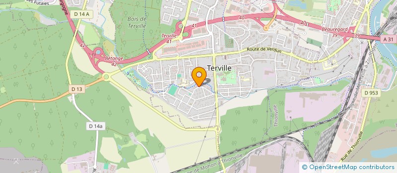 localisation de l'entreprise MONSIEUR GAGIK ANDREASYAN  TERVILLE