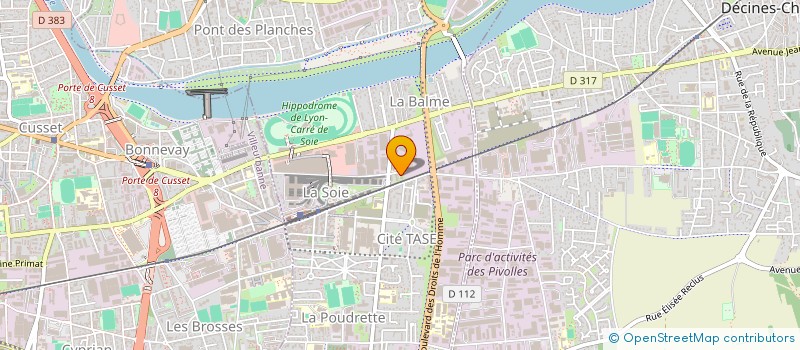 localisation de l'entreprise MONSIEUR GAGIK GURBANOV  BRON