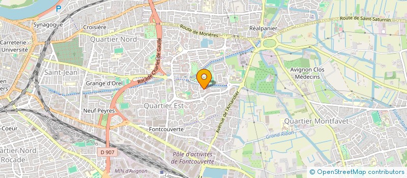 localisation de l'entreprise MONSIEUR GAGIK MELKONIAN  AVIGNON