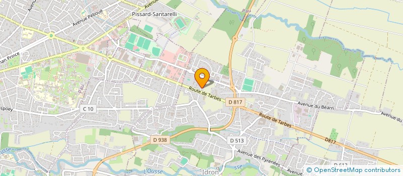 localisation de l'entreprise MONSIEUR GAGNY TRAORE à IDRON