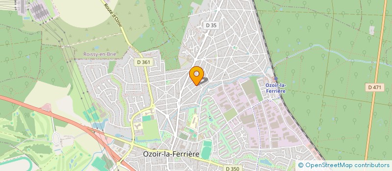 localisation de l'entreprise MONSIEUR GAHIZ DOUST  OZOIR-LA-FERRIERE