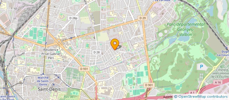 localisation de l'entreprise MONSIEUR GAIA ASSEUM  SAINT-DENIS
