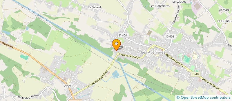 localisation de l'entreprise MONSIEUR GAIL BOTHIER  LES AVENIERES VEYRINS-THUELLIN