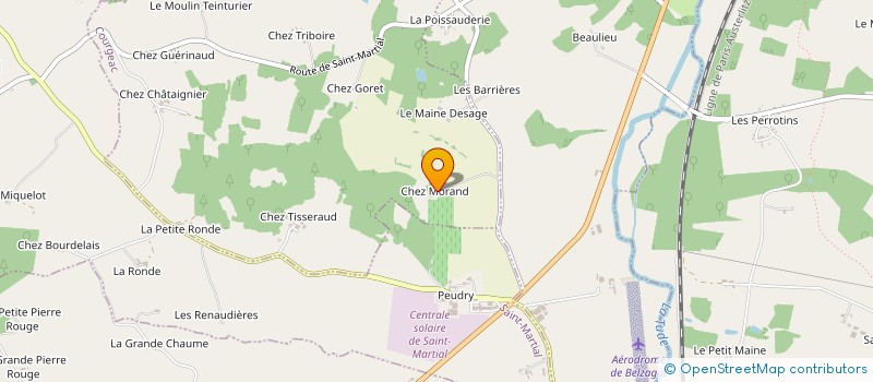 localisation de l'entreprise MONSIEUR GAIR CAMILLI à COURGEAC