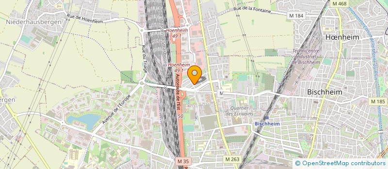 localisation de l'entreprise MONSIEUR GAIS EL ZAKI  BISCHHEIM