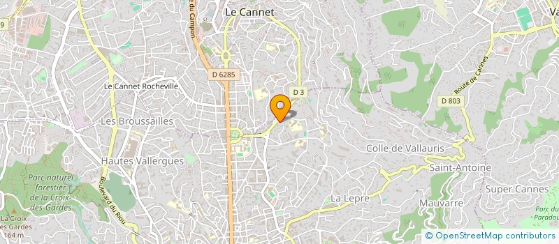 localisation de l'entreprise MONSIEUR GAIT BERRIRI à CANNES