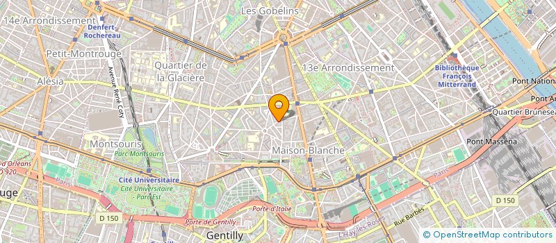 localisation de l'entreprise MONSIEUR GALAAD CHRISTIN  PARIS