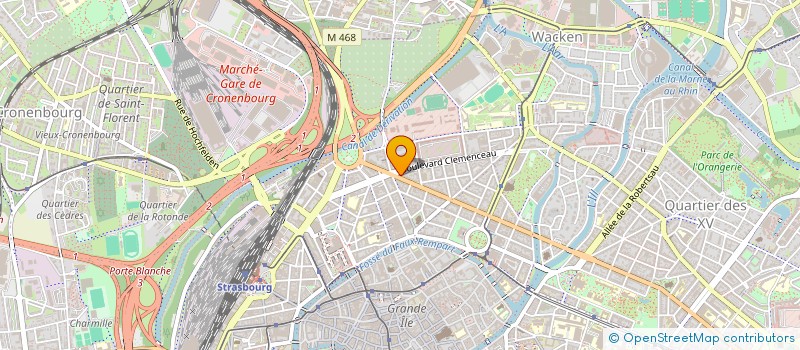 localisation de l'entreprise MONSIEUR GALAAD ROUX  STRASBOURG