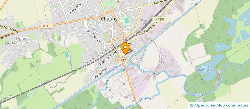 localisation de l'entreprise MONSIEUR GALAAD VIVOT  CHAUNY