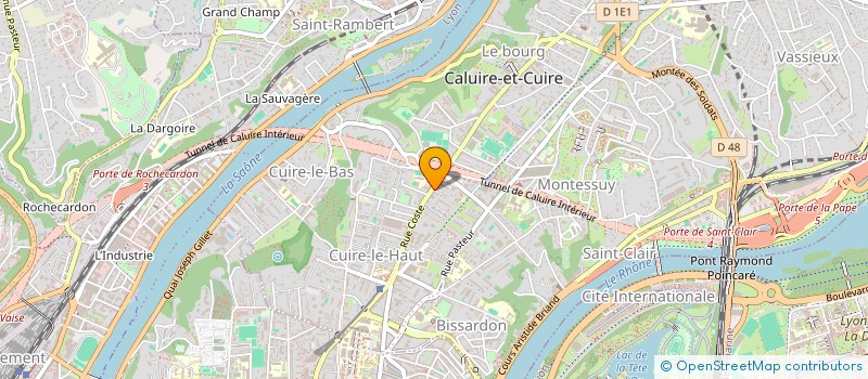 localisation de l'entreprise MONSIEUR GALAHAD BLANCHON  CALUIRE-ET-CUIRE