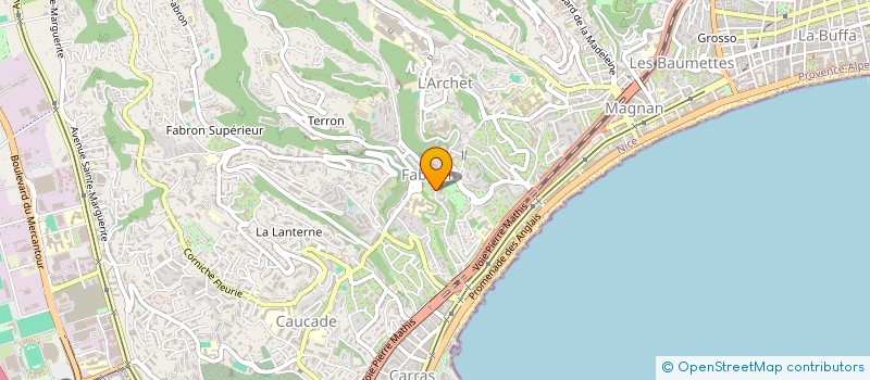 localisation de l'entreprise MONSIEUR GALAL EL BANA à NICE
