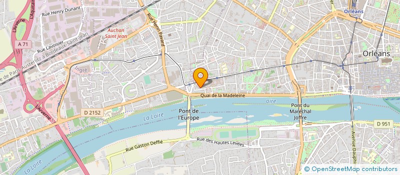 localisation de l'entreprise MONSIEUR GALASSE DEME à ORLEANS
