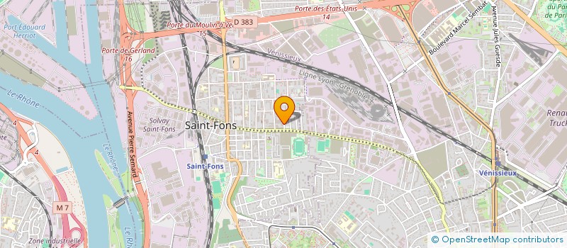 localisation de l'entreprise MONSIEUR GALIB HODZIC à SAINT-FONS