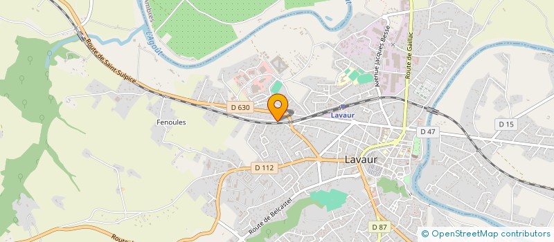 localisation de l'entreprise MONSIEUR GALILLE BOUCHIKHI  LAVAUR