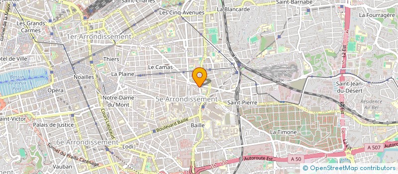 localisation de l'entreprise MONSIEUR GALIN ORLINOV  MARSEILLE