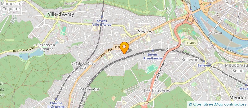 localisation de l'entreprise MONSIEUR GALINDO CUADRA à SEVRES