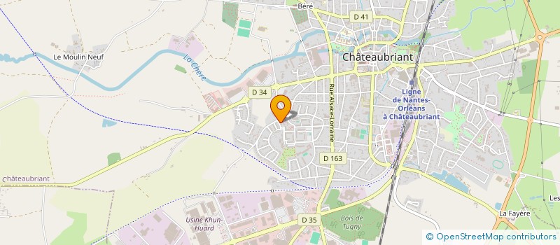 localisation de l'entreprise MONSIEUR GALIP ARSLAN  CHATEAUBRIANT