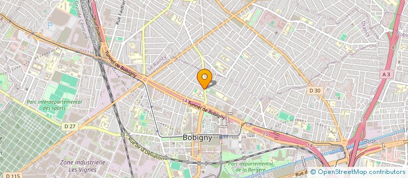 localisation de l'entreprise MONSIEUR GALIP TUREDI  BOBIGNY