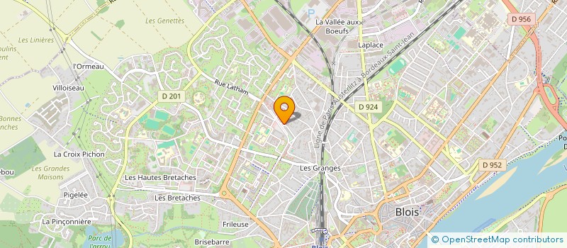 localisation de l'entreprise MONSIEUR GALLENE MBISSI  BLOIS