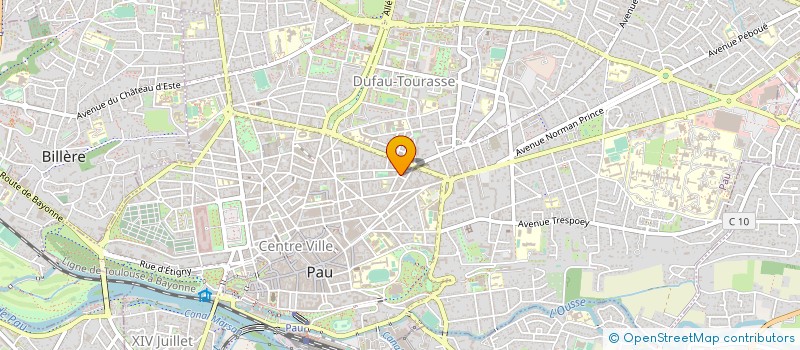 localisation de l'entreprise MONSIEUR GAMA DOUA à PAU