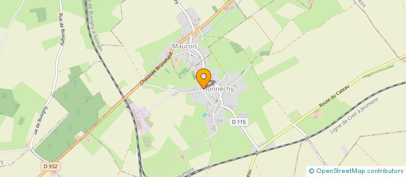 localisation de l'entreprise MONSIEUR GAMAEL MARTIAL  HONNECHY