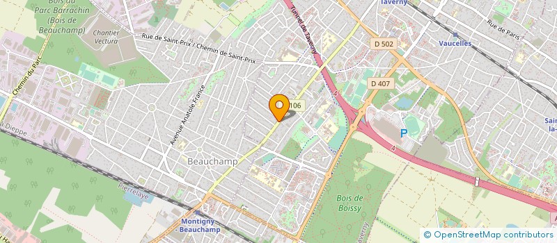 localisation de l'entreprise MONSIEUR GAMAIL MILLES à TAVERNY