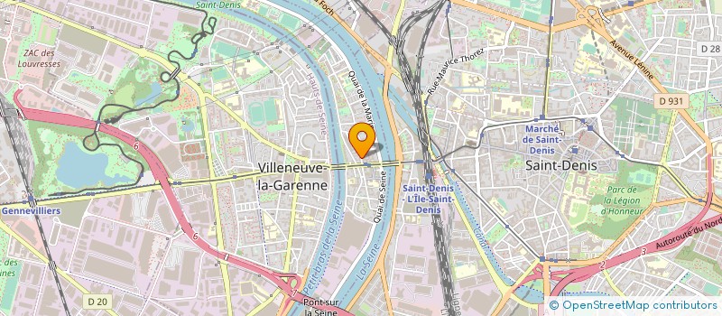 localisation de l'entreprise MONSIEUR GAMAL AIT OUFKIR  L'ILE-SAINT-DENIS