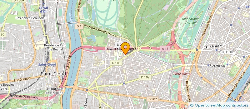 localisation de l'entreprise MONSIEUR GAMAL GAMALELDEN  BOULOGNE-BILLANCOURT