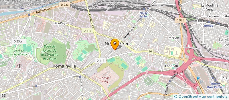 localisation de l'entreprise MONSIEUR GAMAL ZAHER à NOISY-LE-SEC