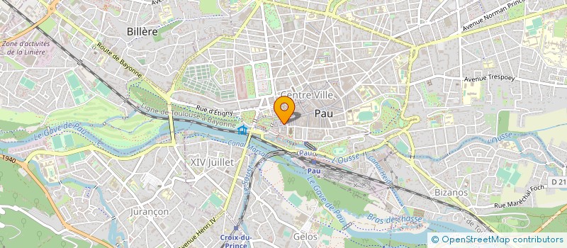 localisation de l'entreprise MONSIEUR GAMIL ANNETTE à PAU